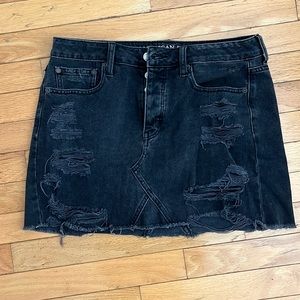 American eagle black skirt